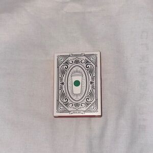 Starbucks Decorative Card Deck with Green Logo
